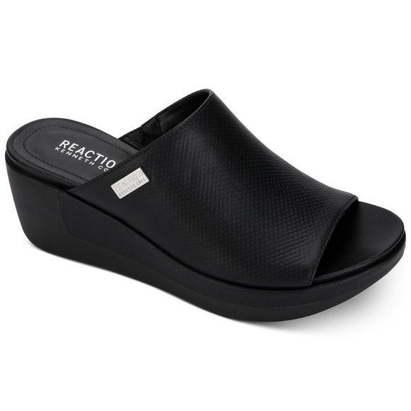 Kenneth Cole Reaction Shoes - Kenneth Cole Reaction Pepea Slide Wedge Sandals